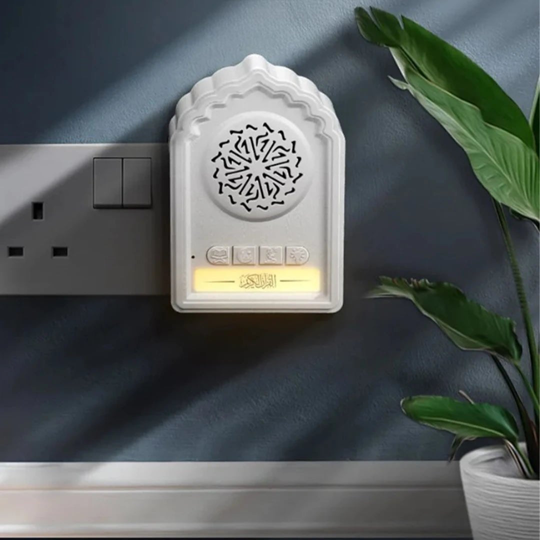 Equantu QB812 Quran Speaker – Wireless Bluetooth with Night Light