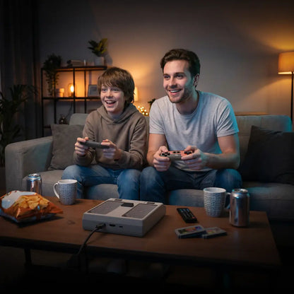Porodo Gaming Runebox PDXRS101WHEAN Dual-Hand Video Game Console