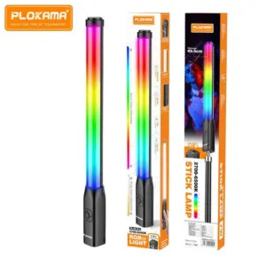 Plokama VL-06 Pro RGB Light Stick — Rechargeable 7W