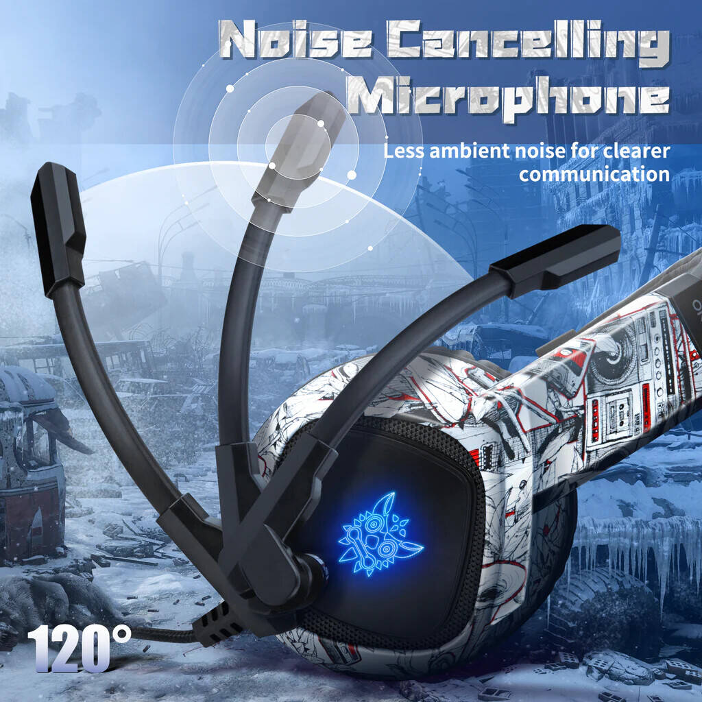 ONIKUMA K19 Professional Gaming Headphone with RGB LED Backlight - High-Quality Sound & Comfort - Saif Al Najmi Kw
