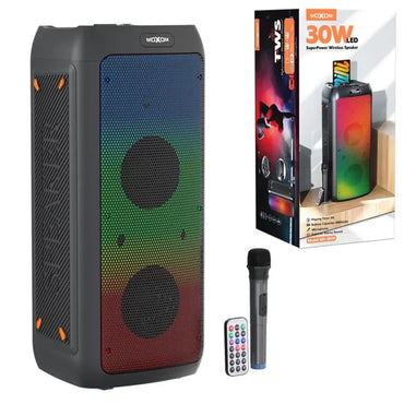 Moxom MX-SK54 30W LED SuperPower Wireless Speaker - Saif Al Najmi Kw