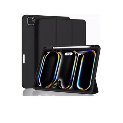 iPad Air 11 2025 Smart Case with Pen Slot – Folding Cover, Auto Sleep/Wake (Multiple Colors)