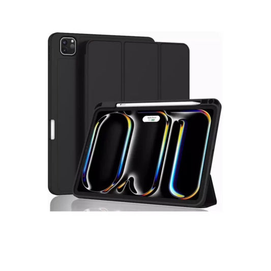 iPad Air 11 2025 Smart Case with Pen Slot – Folding Cover, Auto Sleep/Wake (Multiple Colors)