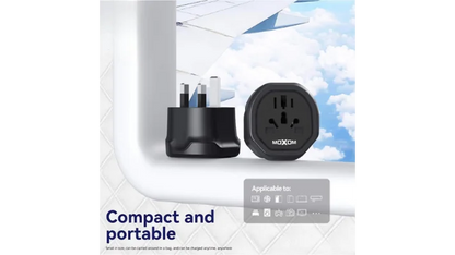 Moxom MX-HC171 Universal Travel Adapter For UK - Saif Al Najmi Kw