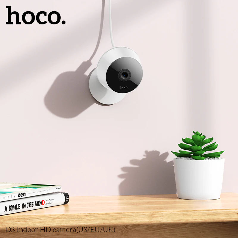 Hoco D3 Indoor HD Security Camera - Saif Al Najmi Kw