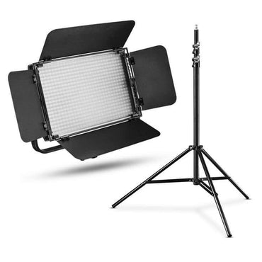Big Professional LED 800 Light with Tripod Stand & Batteries - Adjustable Brightness & Color for Photography - Saif Al Najmi Kw