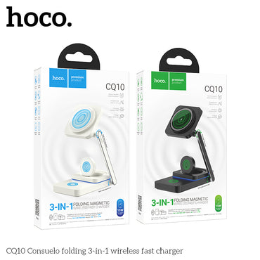 شاحن لاسلكي لسطح المكتب HOCO CQ10 بقوة 15 وات