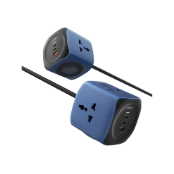 LDNIO SC3319 Universal Power Socket Cube - Multi-Outlet & USB Charging Hub - Saif Al Najmi Kw