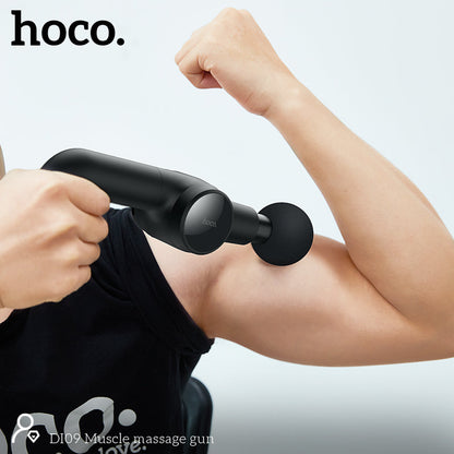 HOCO DI09 Fascia Gun Muscle Massager Black Color - hocotech