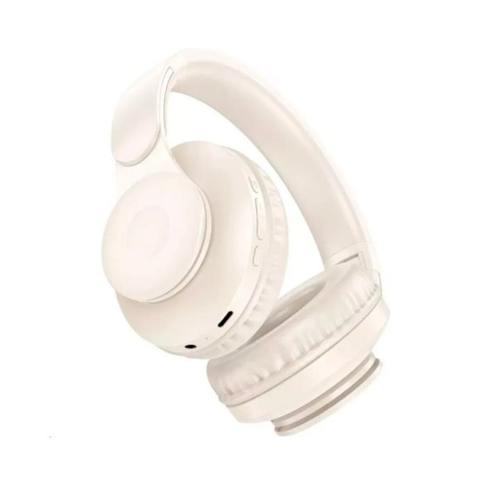 Hoco W45 Enjoy BT headset - milky white - Saif Al Najmi Kw