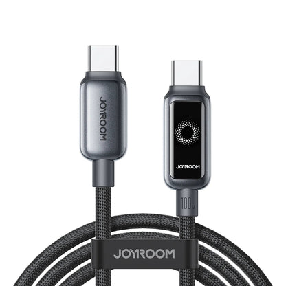 1.2M JOYROOM StarFlight S - A55 Fast Charging Cable - Saif Al Najmi KwData CablesJOYROOMSaif Al Najmi KwBlackType - C to Type - C1.2M JOYROOM StarFlight S - A55 Fast Charging Cable