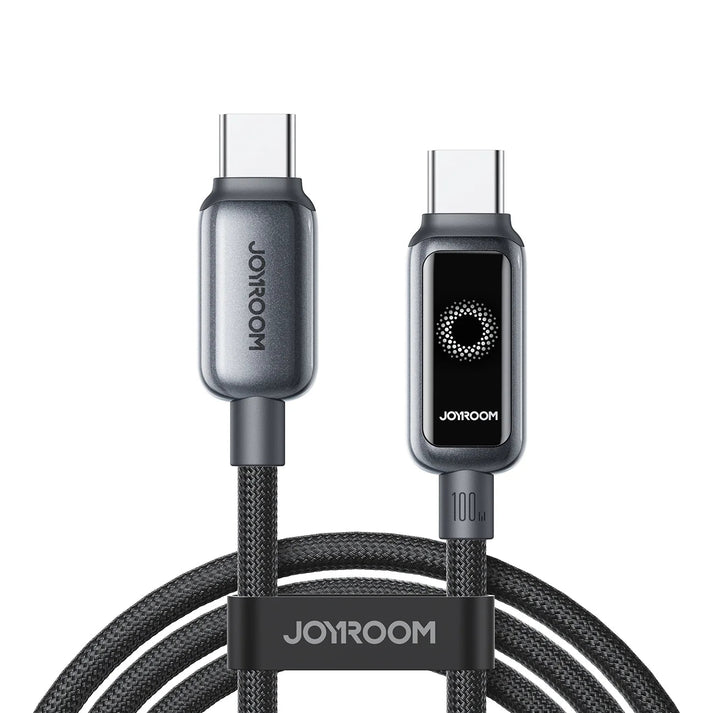 1.2M JOYROOM StarFlight S - A55 Fast Charging Cable - Saif Al Najmi KwData CablesJOYROOMSaif Al Najmi KwBlackType - C to Type - C1.2M JOYROOM StarFlight S - A55 Fast Charging Cable
