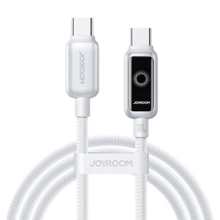 1.2M JOYROOM StarFlight S - A55 Fast Charging Cable - Saif Al Najmi KwData CablesJOYROOMSaif Al Najmi KwWhiteType - C to Type - C1.2M JOYROOM StarFlight S - A55 Fast Charging Cable