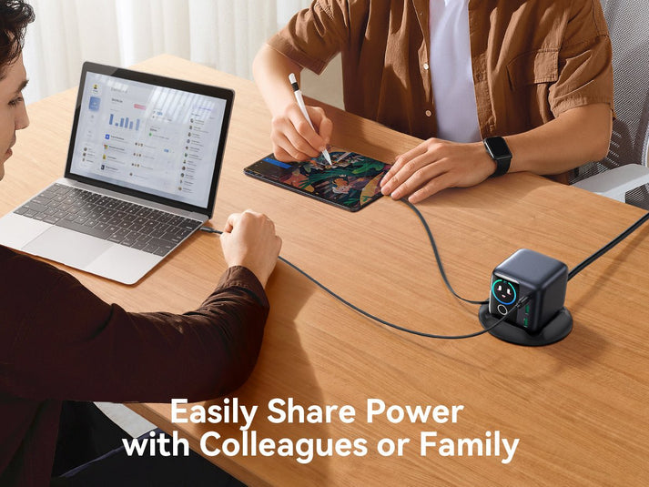 140W JOYROOM JR - TRD01 PODIX 5 - Port Desktop GaN Charger - Saif Al Najmi KwDesktop ChargersJOYROOMSaif Al Najmi Kw140W JOYROOM JR - TRD01 PODIX 5 - Port Desktop GaN Charger