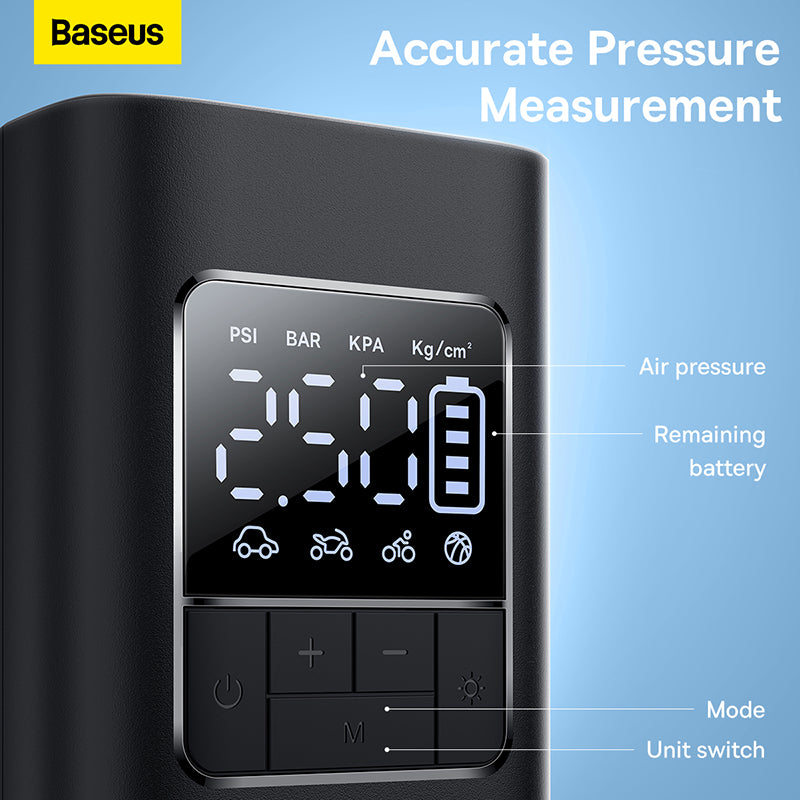 Baseus super mini Wireless Car Inflator - Saif Al Najmi Kw