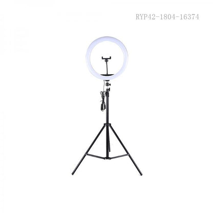 LJJ-36 14-Inch 12 W / 15 W LED Ring Light – 192 LED Beads, 3 Color Modes & 9 Brightness Levels + Phone Clip & 2 m USB Cable