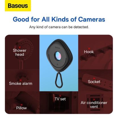 Baseus Heyo Camera Detector Mini Travel Hotel Hidden Camera Finder Camera Infrared Detector - Saif Al Najmi Kw