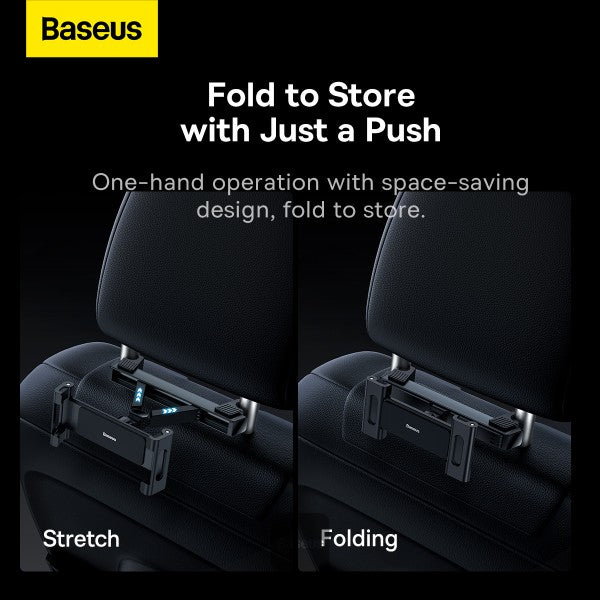 Baseus Joyride Pro Series Car Backseat Mount - Black - Saif Al Najmi Kw