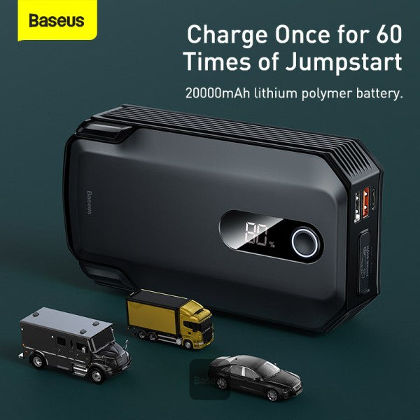 Baseus Super Energy Max 20000mAh Jump Starter & Power Bank - CGNL02001 - Saif Al Najmi Kw