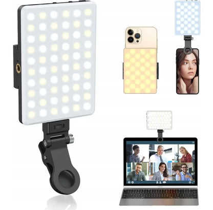 Roza F06 RGB Selfie Light – 40 LED MagSafe Ring Light for Mobile