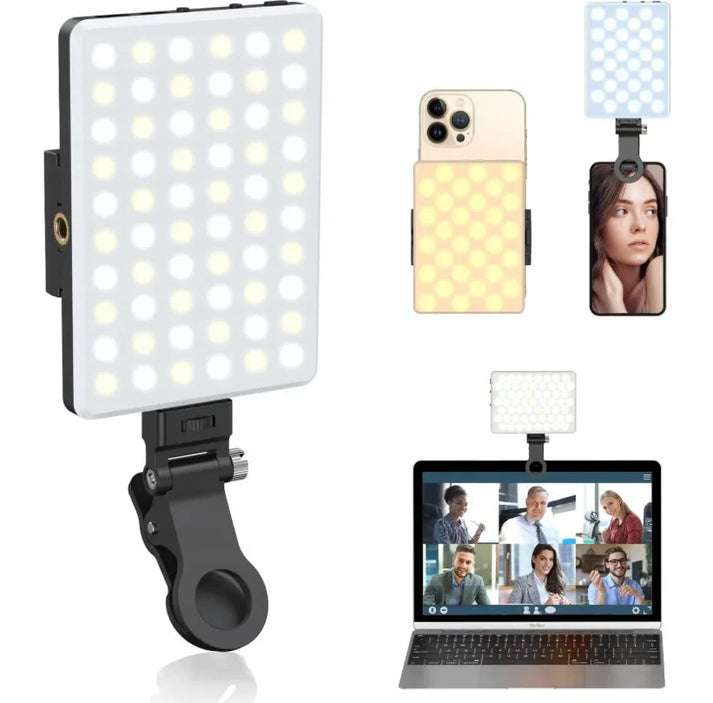 Roza F06 RGB Selfie Light – 40 LED MagSafe Ring Light for Mobile