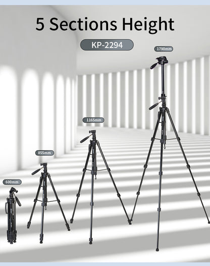 Jmary KP-2294 179cm Heavy Duty Aluminum Tripod Stand
