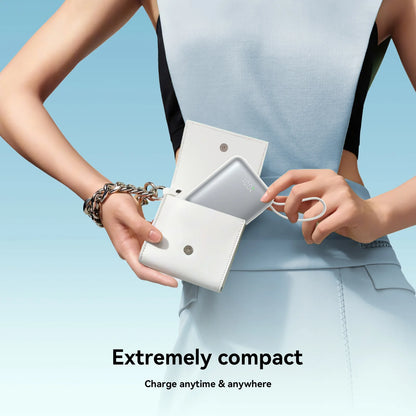 Joyroom JR-PBF27 10000mAh Mini Power Bank – 22.5W Fast Charging, Built-in Dual Cables