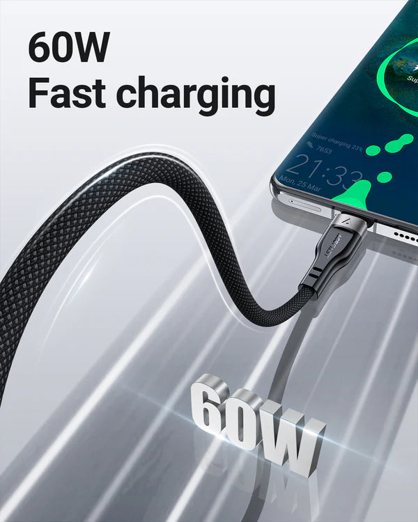 Acefast C11-03 USB-C to USB-C Magnetic Charging Data Cable - Saif Al Najmi Kw
