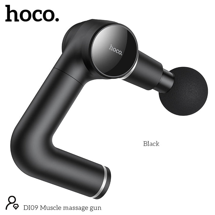 HOCO DI09 Fascia Gun Muscle Massager Black Color - hocotech