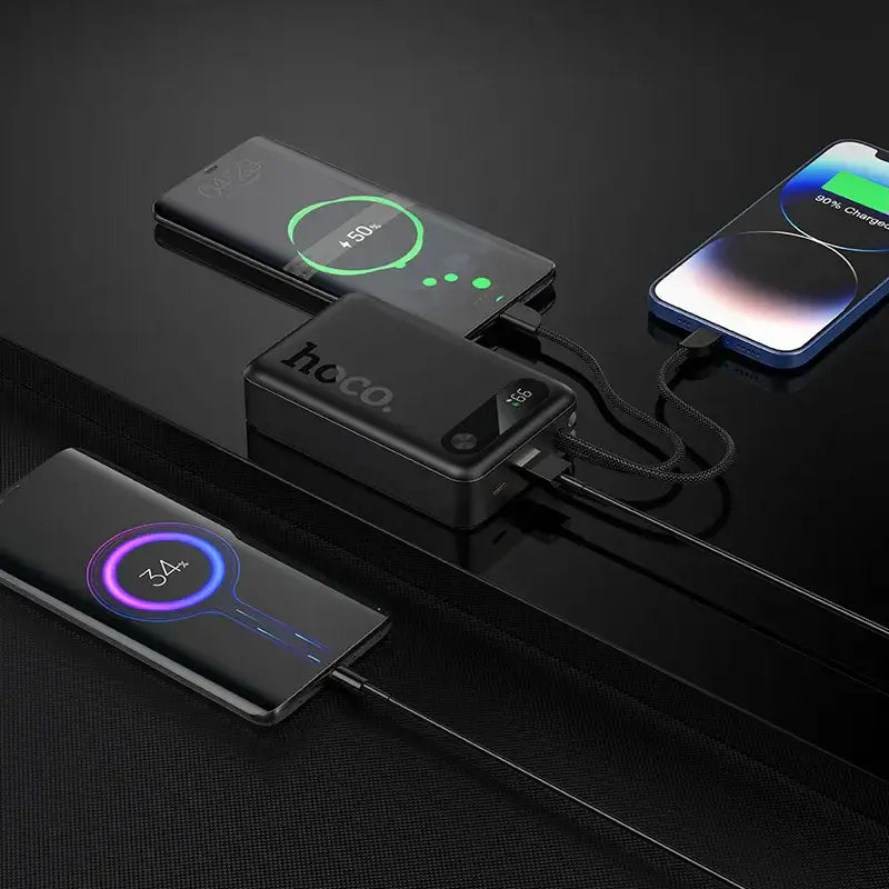 Hoco J171A 20000mAh Power Bank – 22.5W Fast Charge 4 Outputs
