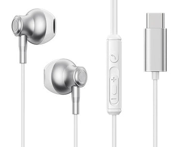 Joyroom Type c Series Half In-Ear Wired Earphones JR-EC07 - Saif Al Najmi Kw