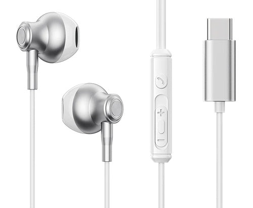 Joyroom Type c Series Half In-Ear Wired Earphones JR-EC07 - Saif Al Najmi Kw