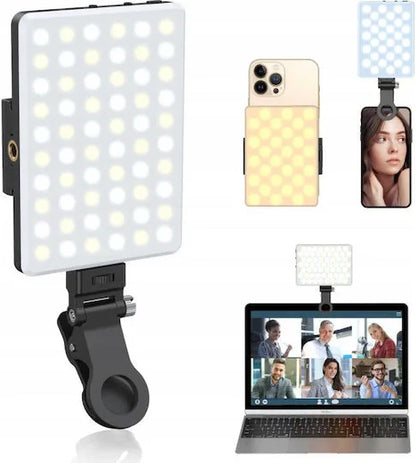 Roza F06 RGB Selfie Light – 40 LED MagSafe Ring Light for Mobile