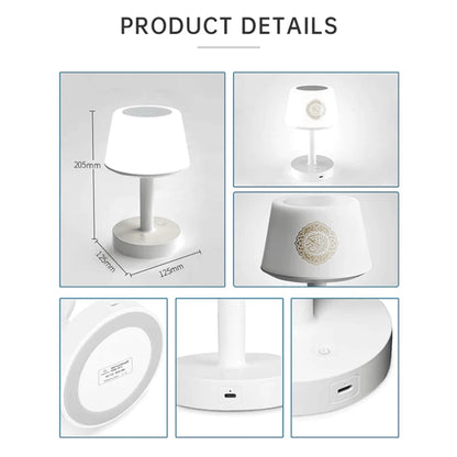 Table Lamp Quran Speaker - Bluetooth - Saif Al Najmi Kw
