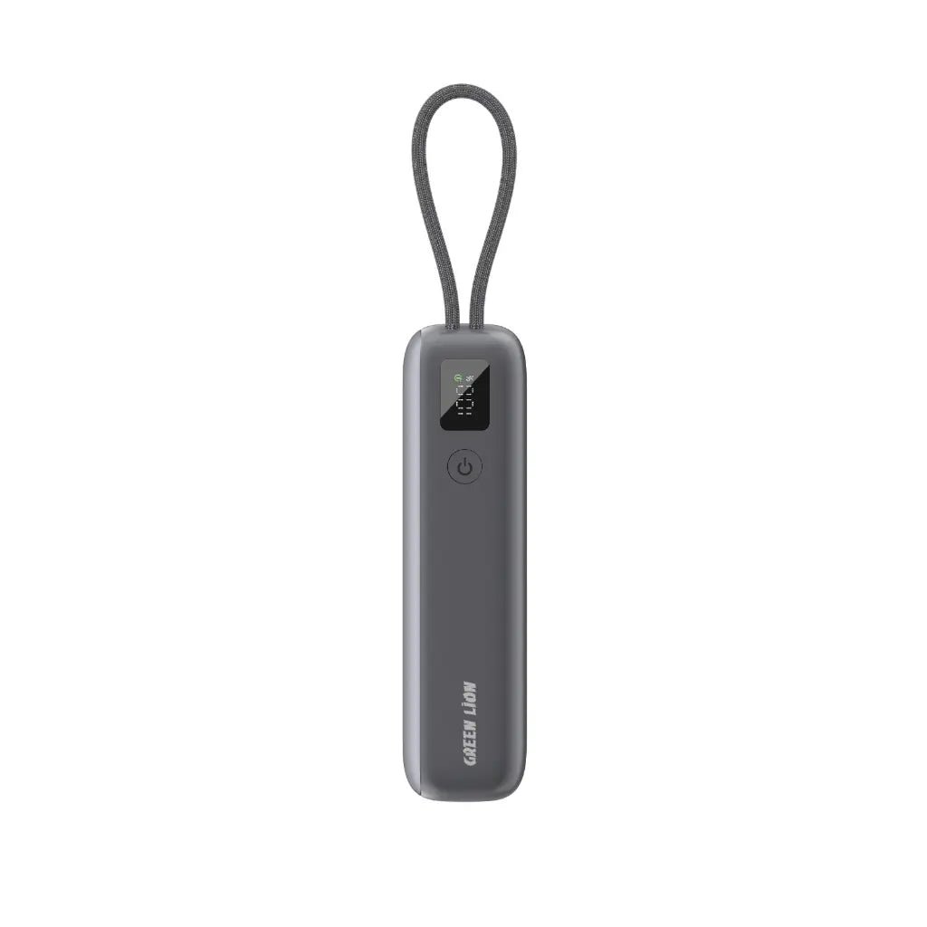 20,000mAh Power Bank Green Lion DAKAR PD 45W Fast Charging - Black - Saif Al Najmi KwPower BanksGreen LionSaif Al Najmi Kw20,000mAh Power Bank Green Lion DAKAR PD 45W Fast Charging - Black