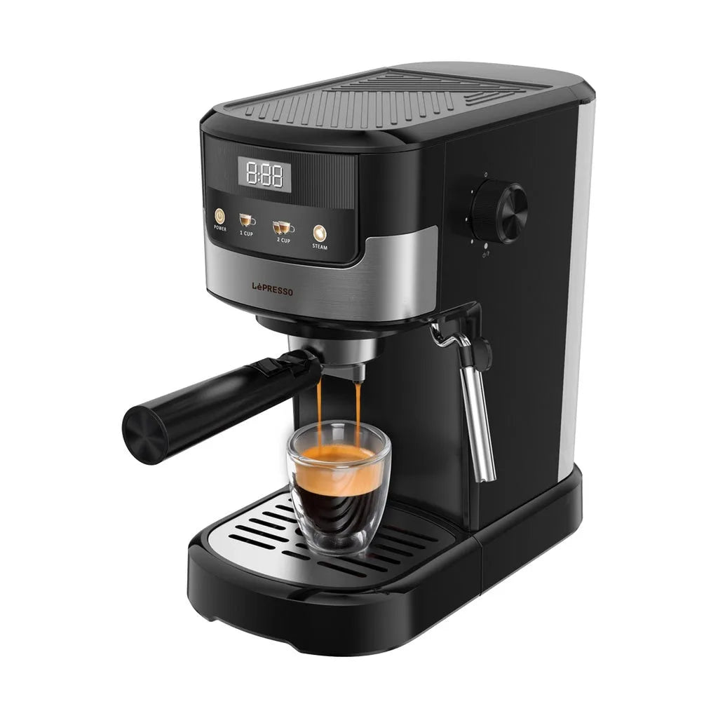 Lepresso Suprema Espresso Machine LPCFFM0004-BK – Black