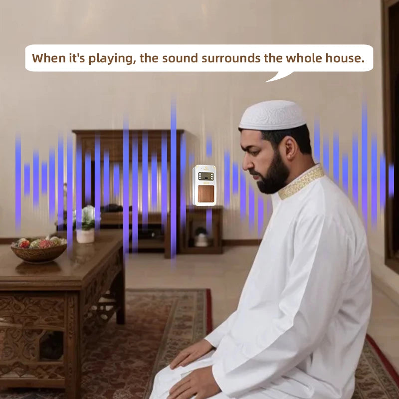 Equantu SQ-669 Smart Wall Plug Quran Speaker with Remote - Saif Al Najmi Kw