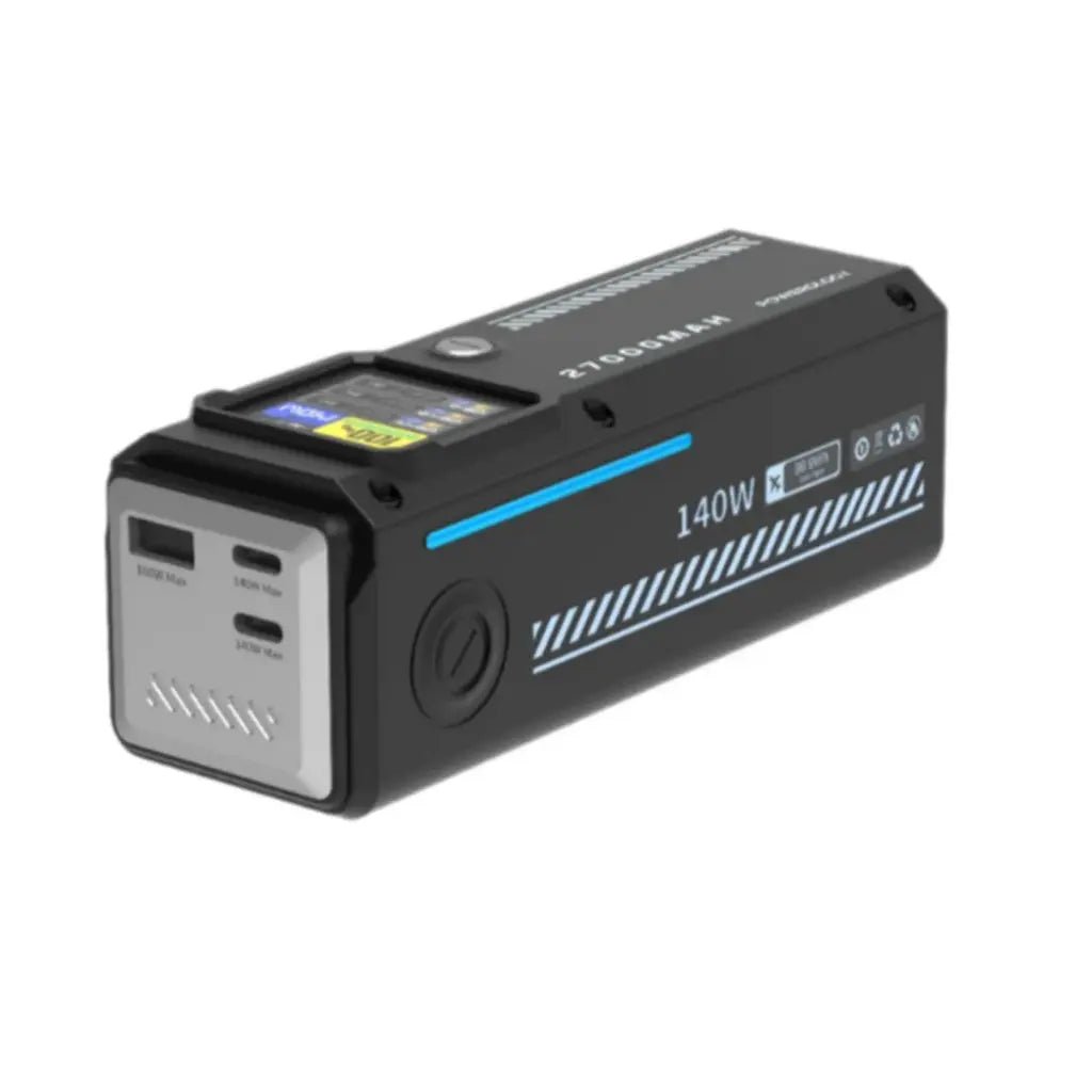 27000mAh Powerology Smart Display Power Bank - 140W PD3.1 - Black - Saif Al Najmi KwPower BankPowerologySaif Al Najmi Kw27000mAh Powerology Smart Display Power Bank - 140W PD3.1 - Black