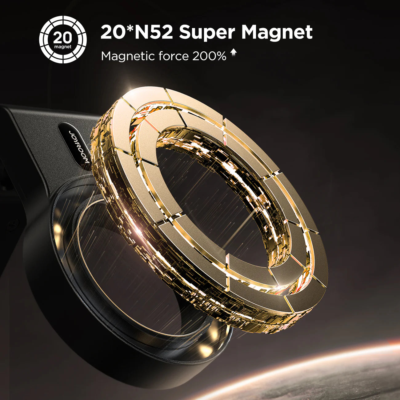 JOYROOM JR-ZS365 Magnetic Travel Phone Holder - Saif Al Najmi Kw