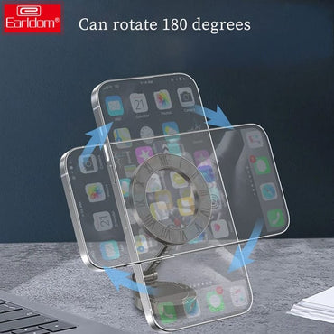 Earldom ET-EH236 Magnetic Universal Folding Mount Holder for Magsafe Case - Saif Al Najmi Kw