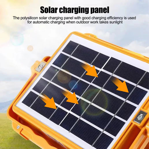 Solar Powered Light with 336 LEDs - Outdoor Lighting for Yard & Garden - Saif Al Najmi Kw