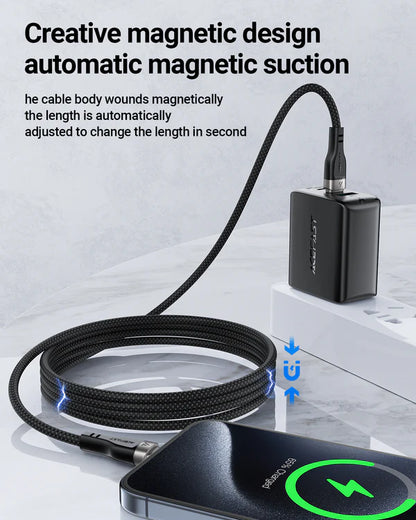Acefast C11-03 USB-C to USB-C Magnetic Charging Data Cable - Saif Al Najmi Kw