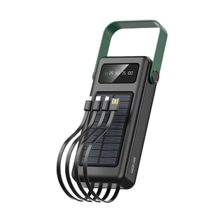 30,000mAh Power Bank Green Lion Solar Max Portable Charger - Black - Saif Al Najmi KwPower BanksGreen LionSaif Al Najmi Kw30,000mAh Power Bank Green Lion Solar Max Portable Charger - Black