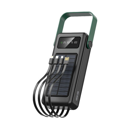 30,000mAh Power Bank Green Lion Solar Max Portable Charger - Black - Saif Al Najmi KwPower BanksGreen LionSaif Al Najmi Kw30,000mAh Power Bank Green Lion Solar Max Portable Charger - Black