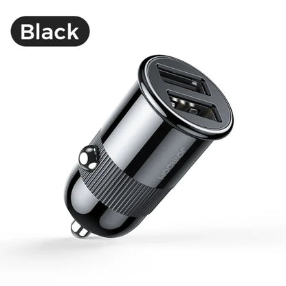 3.1A dual USB Car Charger with Cable C - A06 - Black - Saif Al Najmi KwCar ChargersJOYROOMSaif Al Najmi KwC-A061307673.1A dual USB Car Charger with Cable C - A06 - Black - Saif Al Najmi Kw