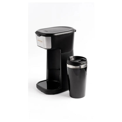LePresso Coffee Maker with Travelling Mug 450W – Black