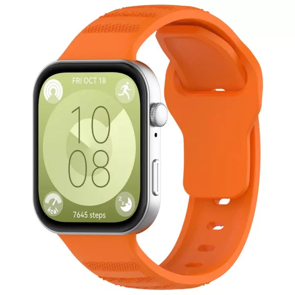HUAWEI Watch FIT 3 Reverse Buckle Silicone Watch Strap Watch Band Bracelet - Saif Al Najmi Kw