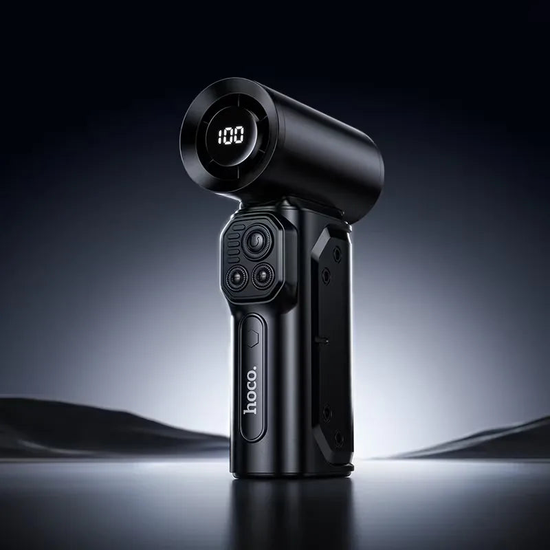 HX68 Flujo Portable Air Blower Fan — 100 Airflow Levels LED Display