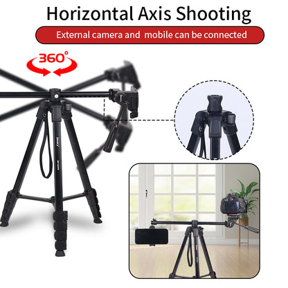 Jmary KP-2209 1.7M Horizontal Axis Tripod with Boom Arm