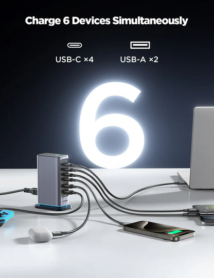 JOYROOM JR-TCM02 65W Multi-port Charger - Saif Al Najmi Kw
